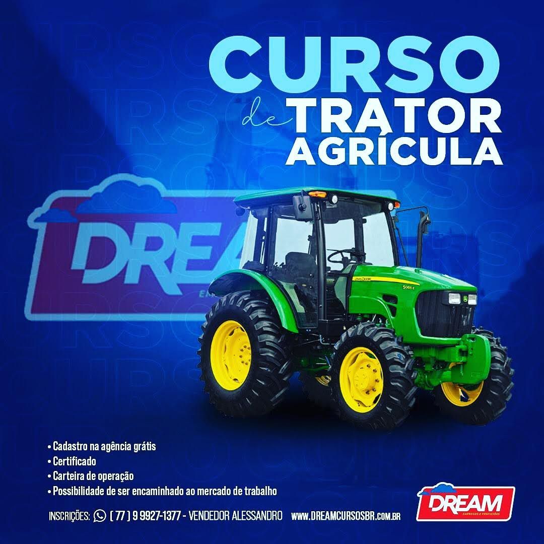 Curso de Trator Agrícola Reciclagem online com certificado